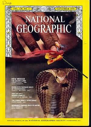 National Geographic September 1970 magazine back issue National Geographic magizine back copy National Geographic September 1970 Nat Geo Magazine Back Issue Published by the National Geographic Society. New Mexico The Golden Land.