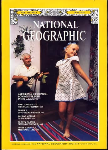 National Geographic May 1979 magazine back issue National Geographic magizine back copy National Geographic May 1979 Nat Geo Magazine Back Issue Published by the National Geographic Society. American 4-H Exchange: Down On The Farm In The U.S.S.R..