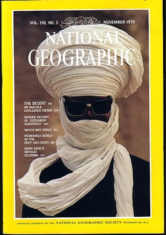 National Geographic October 1979 magazine back issue National Geographic magizine back copy National Geographic October 1979 Nat Geo Magazine Back Issue Published by the National Geographic Society. The Desert An Age-Old Challenge Grows.