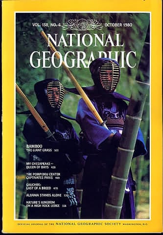 National Geographic October 1980 magazine back issue National Geographic magizine back copy National Geographic October 1980 Nat Geo Magazine Back Issue Published by the National Geographic Society. Bamboo The Giant Grass.