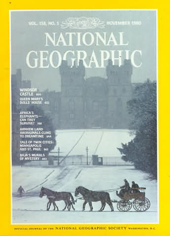 National Geographic November 1980 magazine back issue National Geographic magizine back copy National Geographic November 1980 Nat Geo Magazine Back Issue Published by the National Geographic Society. Windsor Castle Queen Mary's Dolls House.