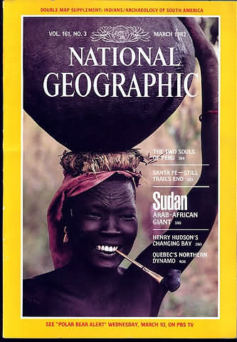 National Geographic March 1982 magazine back issue National Geographic magizine back copy National Geographic March 1982 Nat Geo Magazine Back Issue Published by the National Geographic Society. The Two Souls Of Peru.