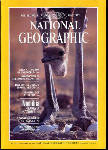 National Geographic June 1982 magazine back issue National Geographic magizine back copy National Geographic June 1982 Nat Geo Magazine Back Issue Published by the National Geographic Society. Park At The Top Of The World.