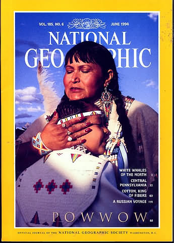National Geographic June 1994 magazine back issue National Geographic magizine back copy National Geographic June 1994 Nat Geo Magazine Back Issue Published by the National Geographic Society. White Whales Of The North.