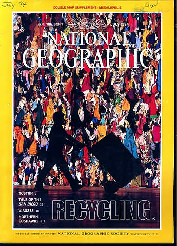 National Geographic July 1994 magazine back issue National Geographic magizine back copy National Geographic July 1994 Nat Geo Magazine Back Issue Published by the National Geographic Society. Boston 2 Tale Of the San Diego 35.