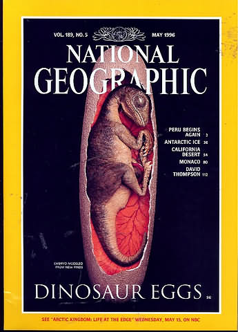 National Geographic May 1996 magazine back issue National Geographic magizine back copy National Geographic May 1996 Nat Geo Magazine Back Issue Published by the National Geographic Society. Peru Begins 2 Antarctic Ice 20.