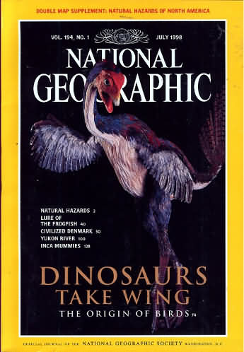 National Geographic July 1998 magazine back issue National Geographic magizine back copy National Geographic July 1998 Nat Geo Magazine Back Issue Published by the National Geographic Society. Natural Hazard 2 Lure Of.