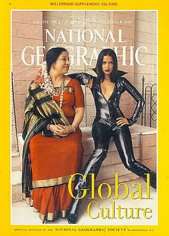 National Geographic August 1999 magazine back issue National Geographic magizine back copy National Geographic August 1999 Nat Geo Magazine Back Issue Published by the National Geographic Society. Global Culture.