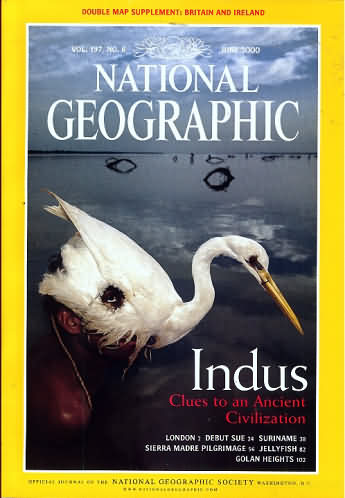National Geographic June 2000 magazine back issue National Geographic magizine back copy National Geographic June 2000 Nat Geo Magazine Back Issue Published by the National Geographic Society. Indus Clues To An Ancient Civilization.