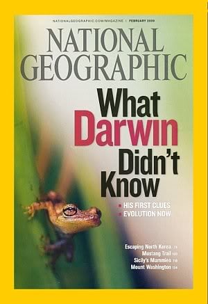 National Geographic February 2009 magazine back issue National Geographic magizine back copy National Geographic February 2009 Nat Geo Magazine Back Issue Published by the National Geographic Society. What Darwin Didn't Know.