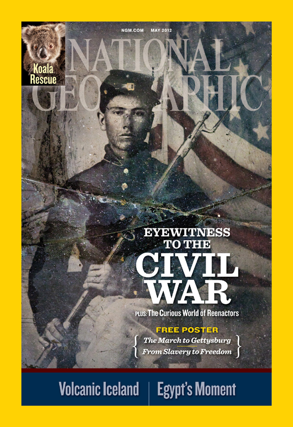National Geographic May 2012 magazine back issue National Geographic magizine back copy National Geographic May 2012 Nat Geo Magazine Back Issue Published by the National Geographic Society. Eyewitness To The Civil War.