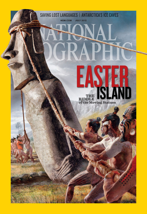 National Geographic July 2012 magazine back issue National Geographic magizine back copy National Geographic July 2012 Nat Geo Magazine Back Issue Published by the National Geographic Society. Saving Lost Languages.