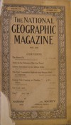 National Geographic May 1910 magazine back issue cover image