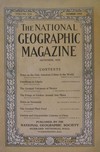 National Geographic September 1910 magazine back issue cover image