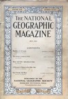 National Geographic July 1911 magazine back issue cover image