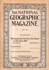 National Geographic July 1913 magazine back issue cover image
