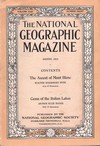 National Geographic August 1913 magazine back issue cover image