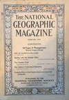 National Geographic February 1914 magazine back issue