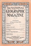 National Geographic July 1914 magazine back issue cover image