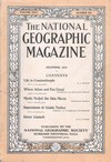 National Geographic December 1914 magazine back issue cover image