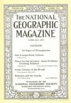 National Geographic February 1917 magazine back issue