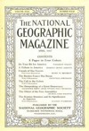 National Geographic April 1917 magazine back issue cover image