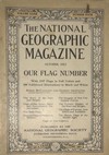 National Geographic October 1917 magazine back issue cover image