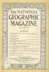 National Geographic January 1918 magazine back issue cover image