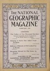 National Geographic February 1918 magazine back issue cover image