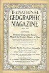 National Geographic May 1918 magazine back issue cover image