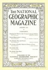 National Geographic August 1918 magazine back issue cover image