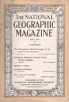 National Geographic July 1919 magazine back issue