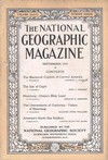 National Geographic September 1919 magazine back issue