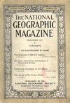 National Geographic December 1919 magazine back issue