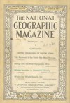 National Geographic February 1920 magazine back issue cover image