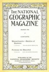 National Geographic March 1920 magazine back issue cover image