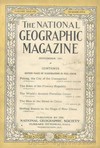 National Geographic November 1920 magazine back issue cover image