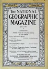 National Geographic July 1921 magazine back issue cover image