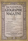 National Geographic February 1922 magazine back issue cover image