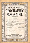 National Geographic October 1922 magazine back issue cover image