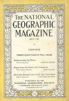 National Geographic July 1925 magazine back issue cover image