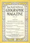 National Geographic July 1926 magazine back issue cover image