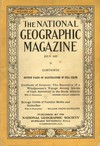 National Geographic July 1927 magazine back issue cover image