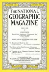 National Geographic May 1928 magazine back issue cover image