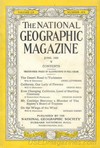 National Geographic June 1929 magazine back issue