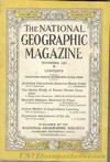 National Geographic November 1929 magazine back issue cover image