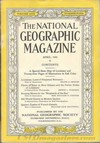 National Geographic April 1930 magazine back issue