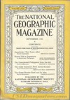 National Geographic September 1930 magazine back issue