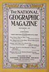 National Geographic November 1930 magazine back issue