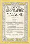 National Geographic December 1930 magazine back issue